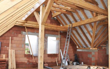Out Elmstead attic trusses